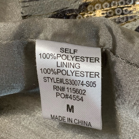 LUSH brand leopard sequined mini SizeM - Picture 6 of 8